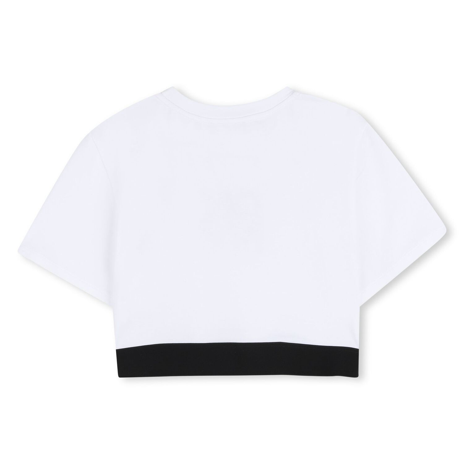 Girls White & Black Logo Leggings Set, 1, hi-res