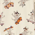 سويت شيرت للأطفال بطبعة الكلب باللون العاجي للأولاد, 1, hi-res