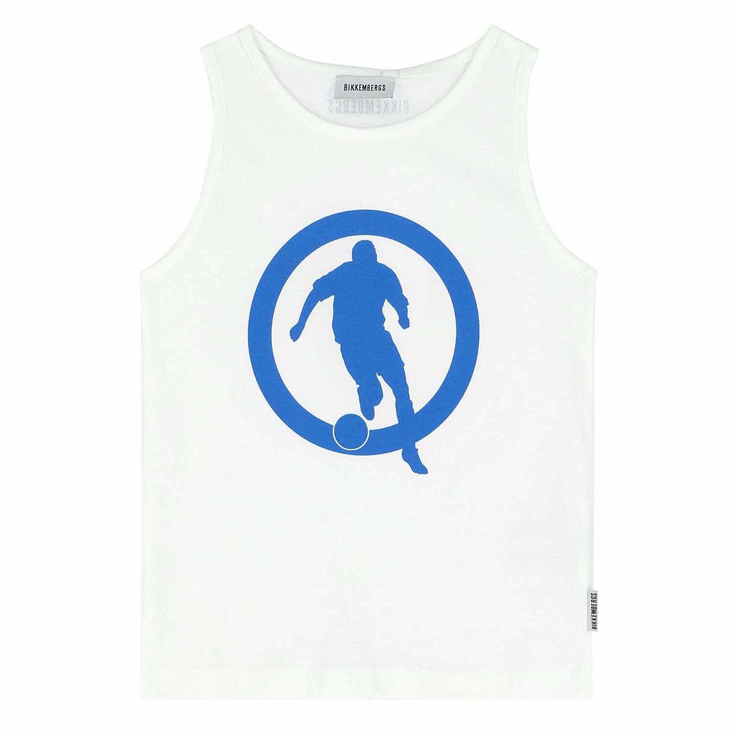 طقم شورت بالشعار باللون الابيض والازرق للاولاد , 1, hi-res