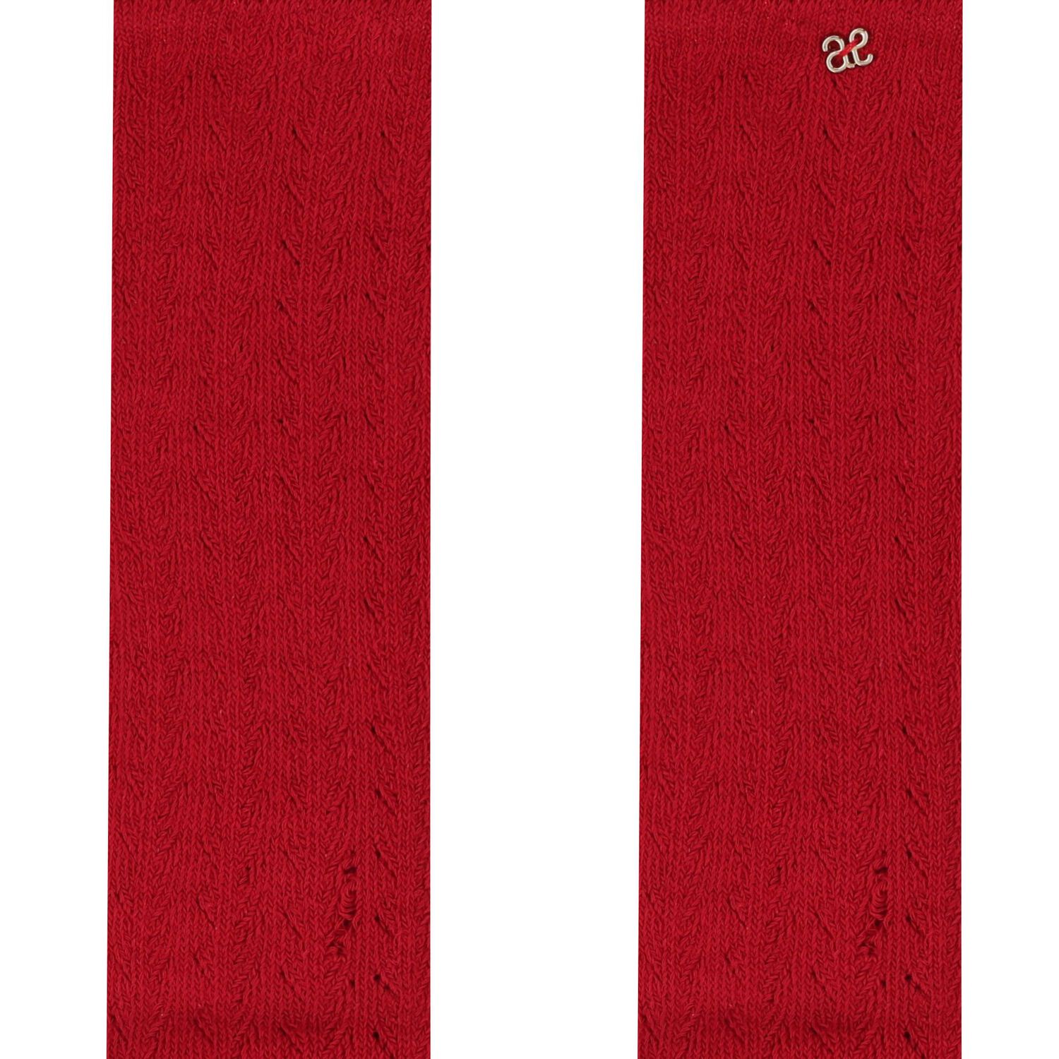 جوارب بنات باللون الاحمر , 1, hi-res