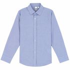 Boys Blue Long Sleeves Shirt, 1, hi-res
