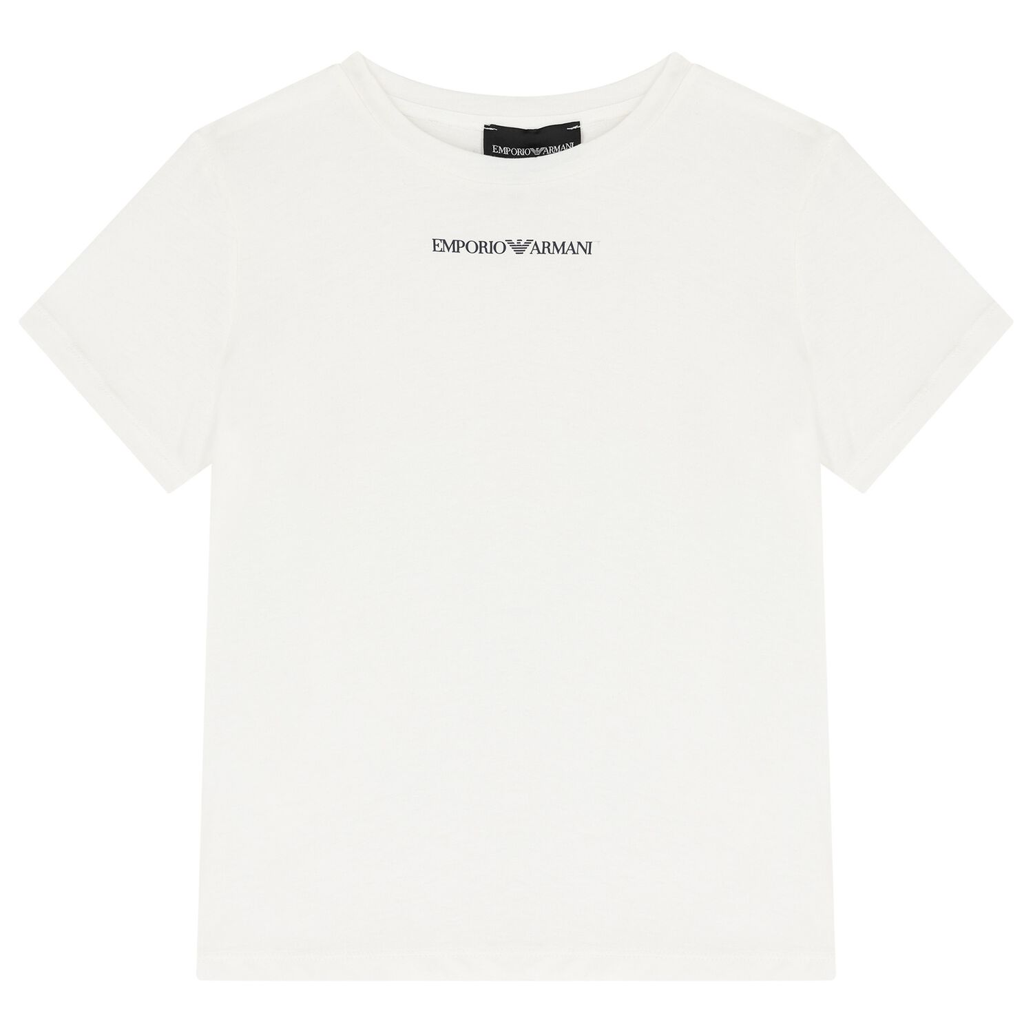 Boys White Logo T-Shirt, 1, hi-res image number null