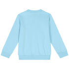 Blue Teddy Bear Logo Sweatshirt, 1, hi-res