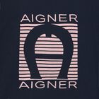 فستان بالشعار باللون الكحلى, 1, hi-res