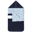 Navy Blue Logo Baby Nest, 1, hi-res