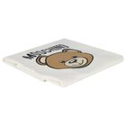 Ivory Teddy Bear Logo Baby Blanket, 1, hi-res