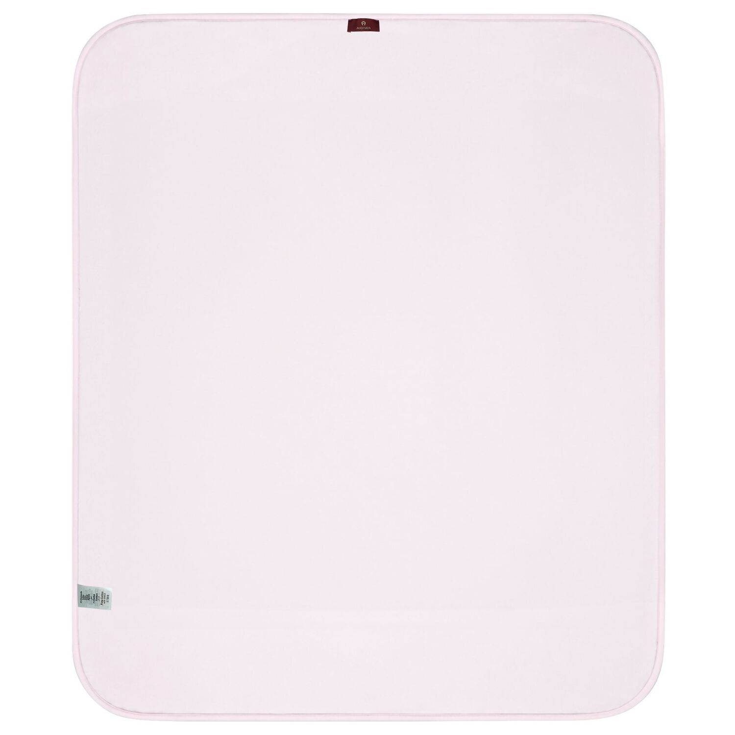 Baby Girls Pink & Gold Logo Blanket, 3, hi-res