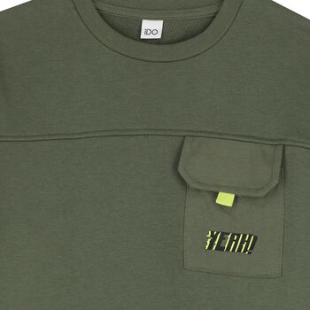 Boys Green Sweatshirt