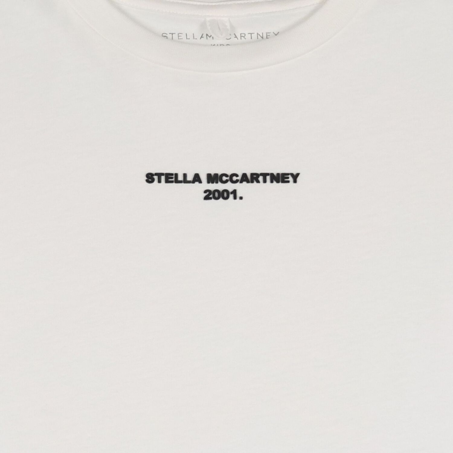 Girls White Logo T-Shirt, 1, hi-res