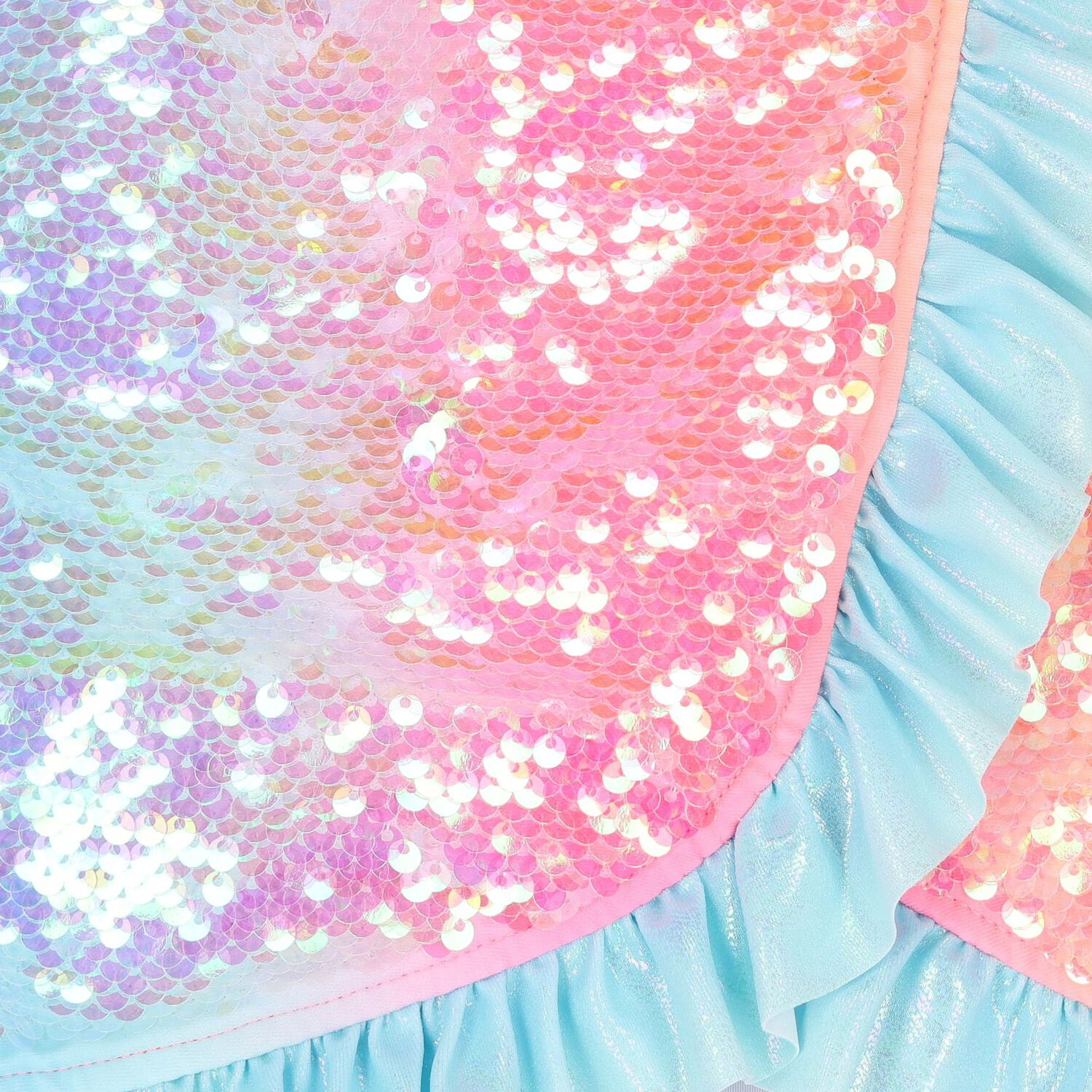 تنورة بنات مزين بالترتر باللون الوردي , 1, hi-res