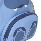 Boys Blue Hippo Backpack, 1, hi-res