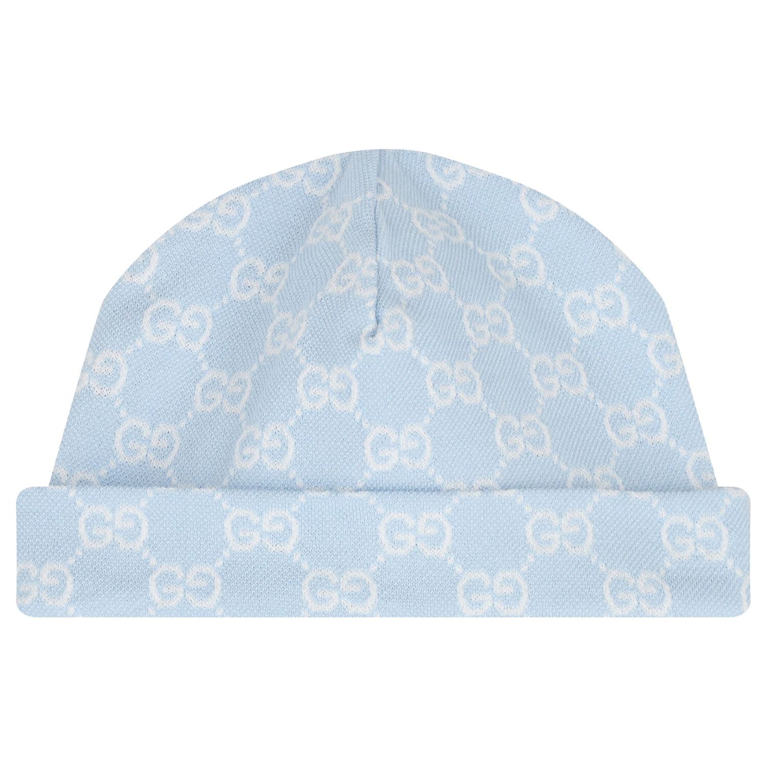 Baby Boys Blue GG Logo Babygrow Gift Set, 1, hi-res