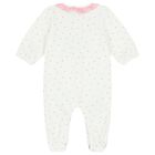 Baby Girls White Babygrows ( 2-Pack ), 1, hi-res