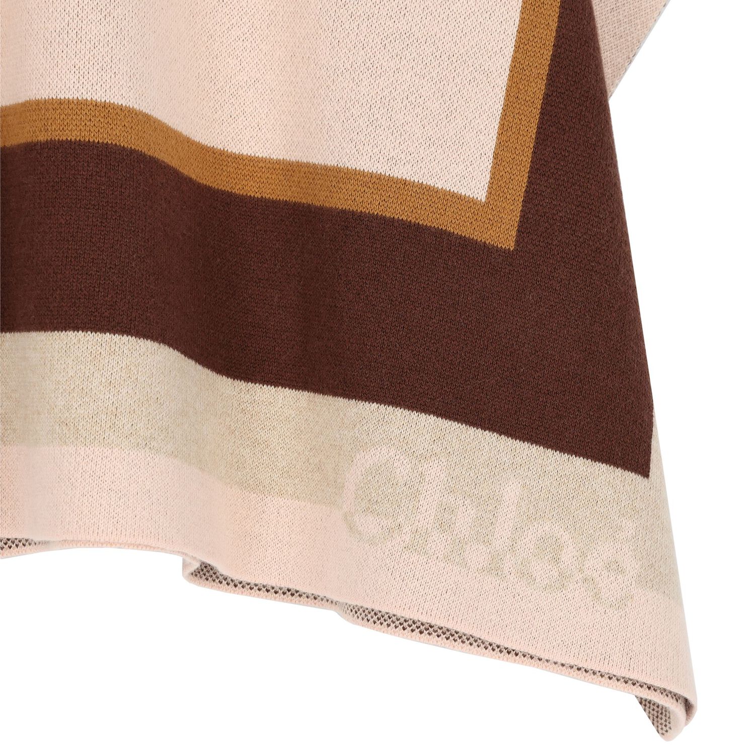 عباءة بنات منسوجة بالشعار باللون الوردي , 1, hi-res image number null