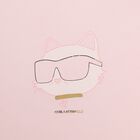 Baby Girls Pink Choupette Logo Blanket, 1, hi-res