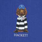 تشيرت بشعار كلب ازرق للاولاد, 1, hi-res