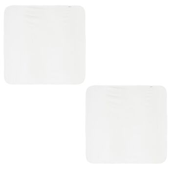 قماش موسلين باللون  عاجى مزين بالزهور للأطفال