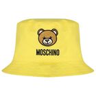 Yellow Teddy Bear Logo Hat, 3, hi-res