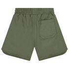 Boys Green Logo Shorts, 2, hi-res