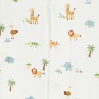 Baby Boys Ivory & Yellow Babygrows ( 2-Pack ), 3, hi-res