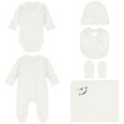 Ivory Rocking Horse Babygrow Gift Set, 1, hi-res