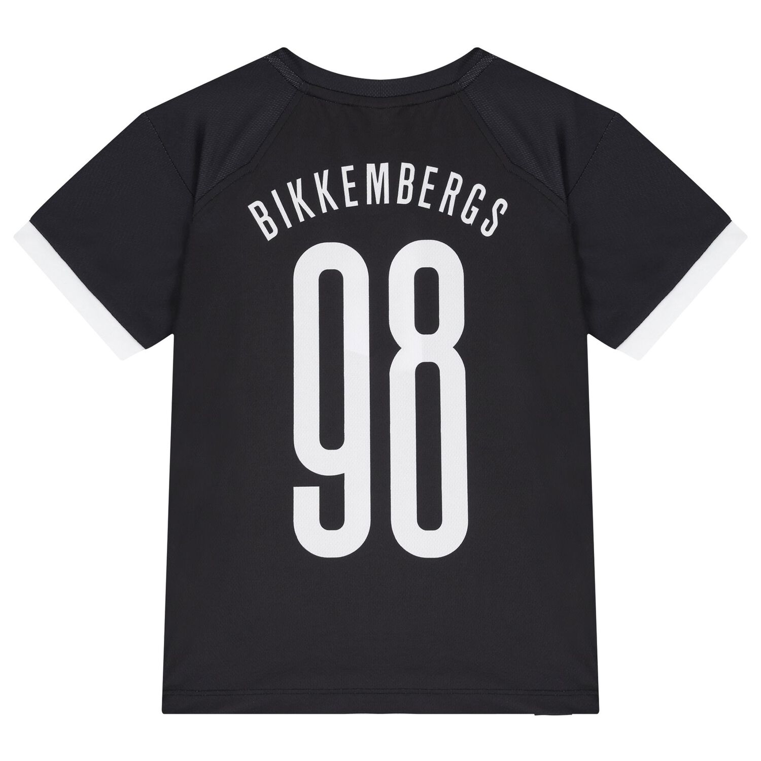 تيشيرت أولاد بالشعار باللون الأسود, 2, hi-res image number null