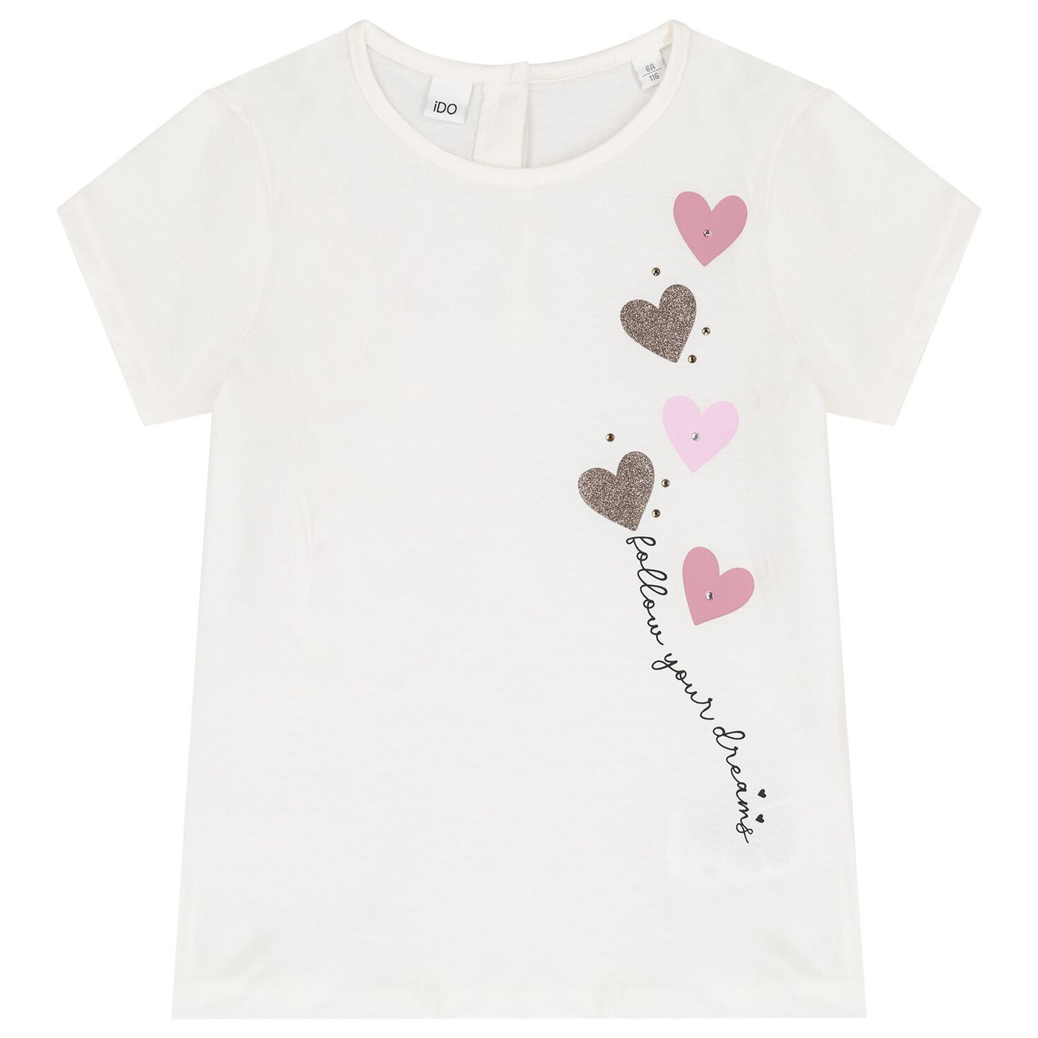 Girls Pink & Ivory Camouflage Trousers Set, 1, hi-res image number null