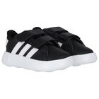 Black & White Grand Court Trainers, 1, hi-res