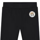 Baby Boys Black Logo Tracksuit, 1, hi-res