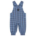 Baby Boys Blue & Navy Blue Dungaree Gift Set, 1, hi-res