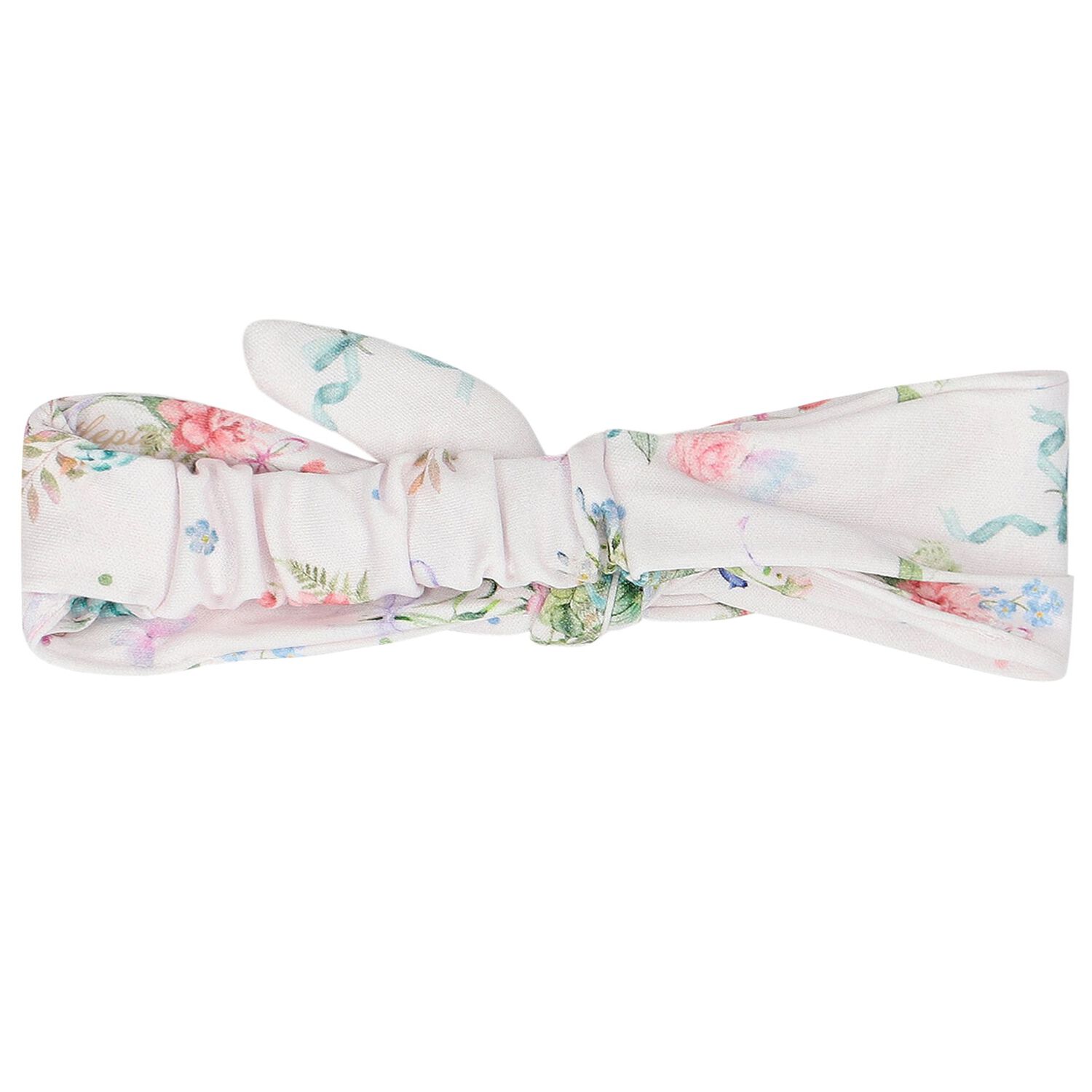 Baby Girls Pink Floral Headband, 1, hi-res