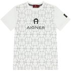 تي شيرت أبيض بشعار للأولاد, 1, hi-res