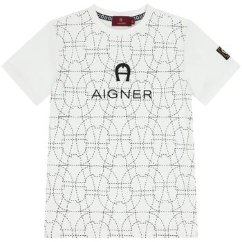 Boys White Logo T-Shirt