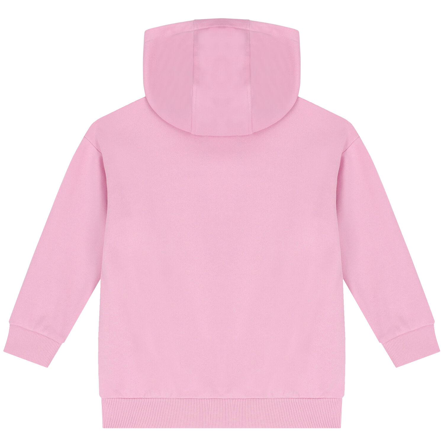 Girls Pink Varsity Tiger Hooded Top, 1, hi-res image number null