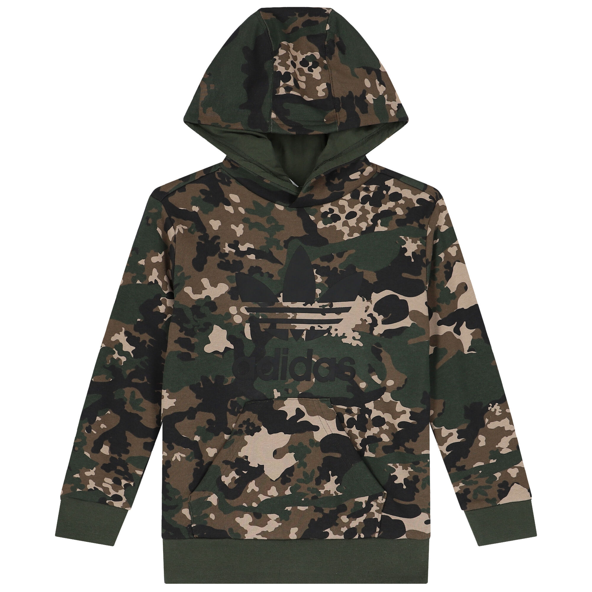 Camo print trefoil sweatshirt by adidas originals new arrivals