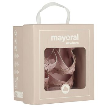 Baby Girls Pink Flower Sandals 