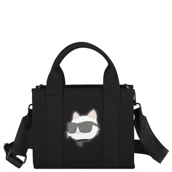 Girls Mini Me Black Choupette Handbag ( 18cm )