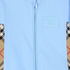 Baby Boys Blue & Beige Romper Gift Set, 2, hi-res