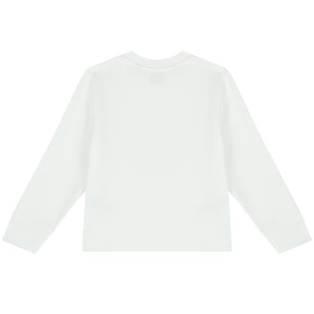White Crest Logo Sweatshirt