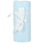 Baby Boys Blue Knit Blanket, 2, hi-res