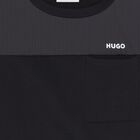 سويت شيرت اولاد بشعار باللون الاسود, 1, hi-res