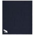 Baby Boys Navy Blue Logo Knit Blanket, 3, hi-res
