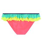 Girls Multi-Coloured Frill Bikini, 1, hi-res