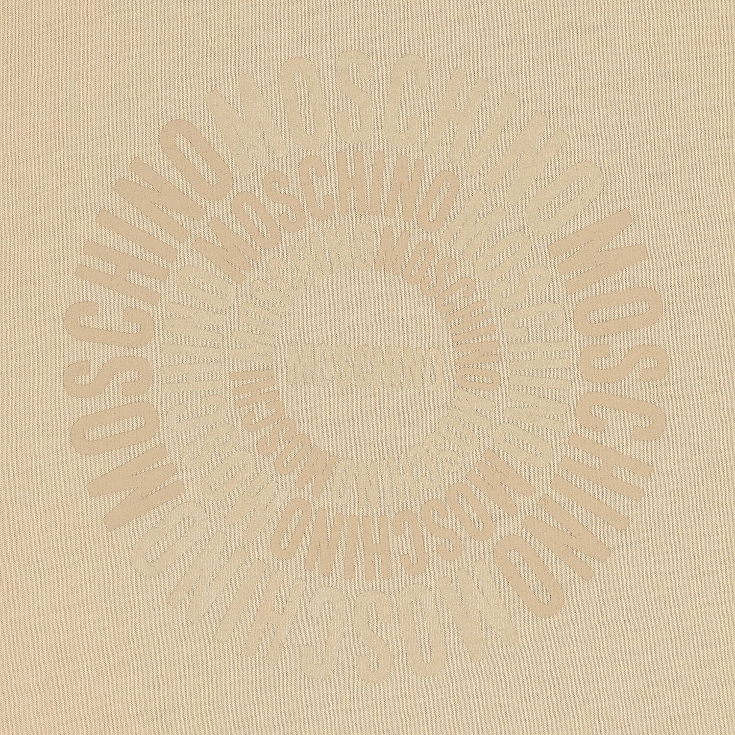 Beige Logo T-Shirt , 1, hi-res