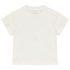 Girls Ivory Botanical Toile T-Shirt             , 1, hi-res