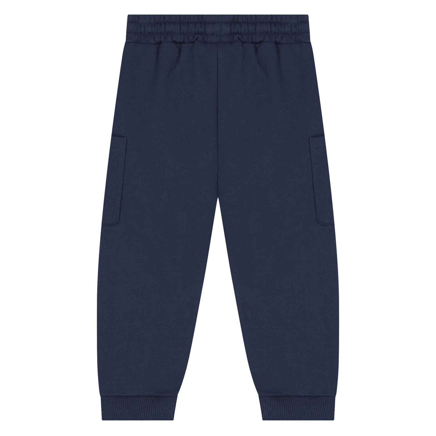 بدلة رياضية للأولاد الصغار من 3 قطع باللون العاجي والأزرق الداكن, 1, hi-res