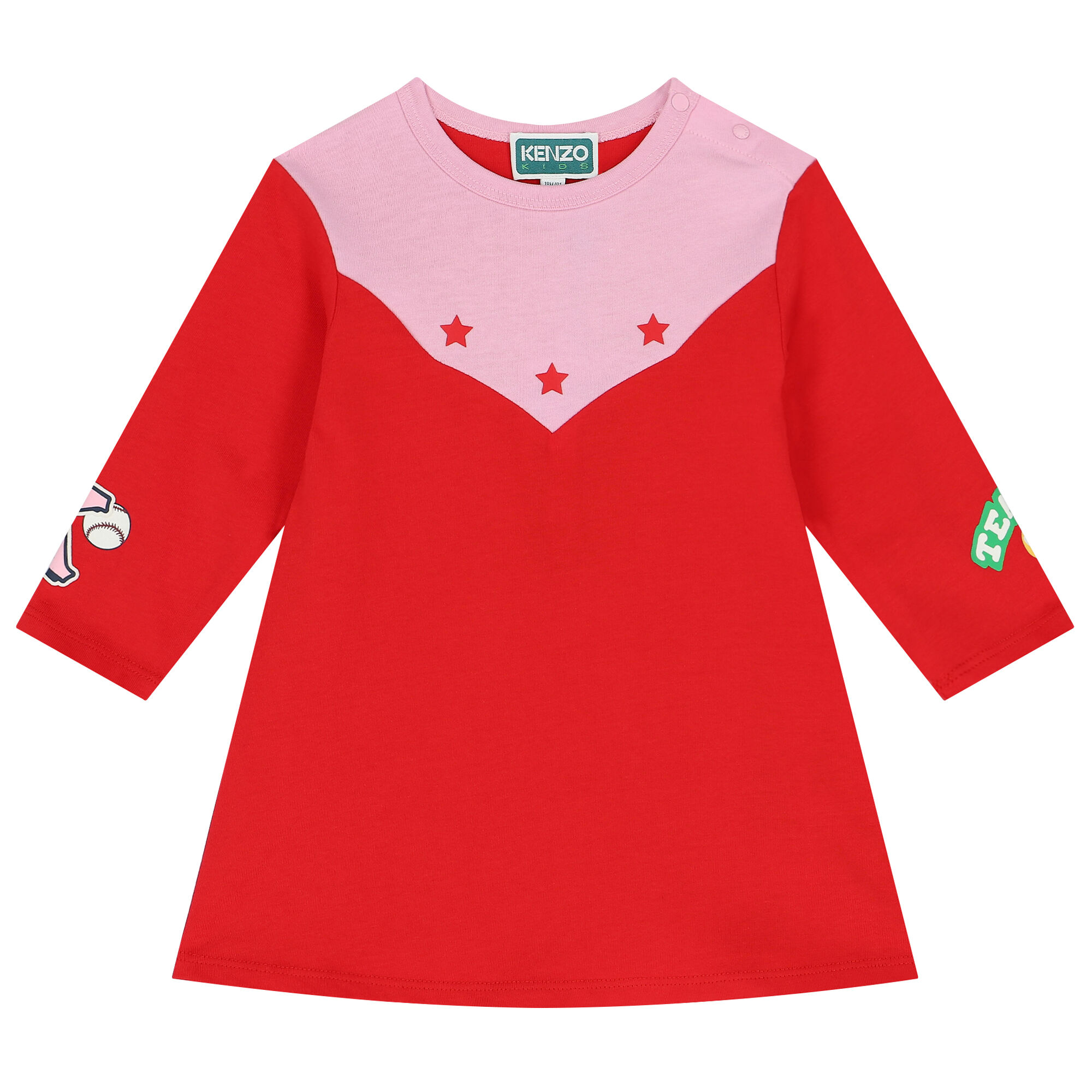 Kenzo top red dress