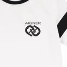Boys White Logo T-Shirt, 1, hi-res