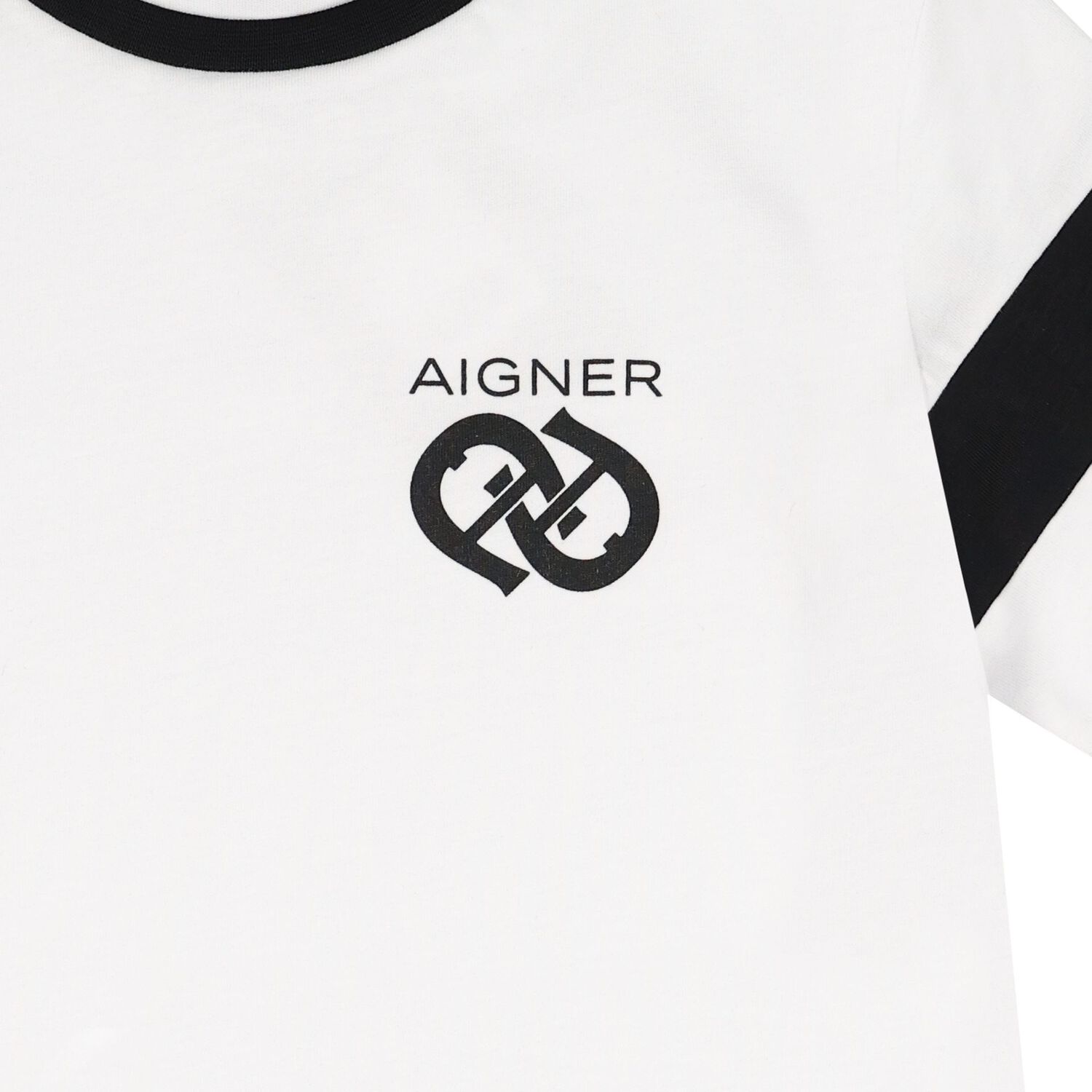 Boys White Logo T-Shirt, 1, hi-res