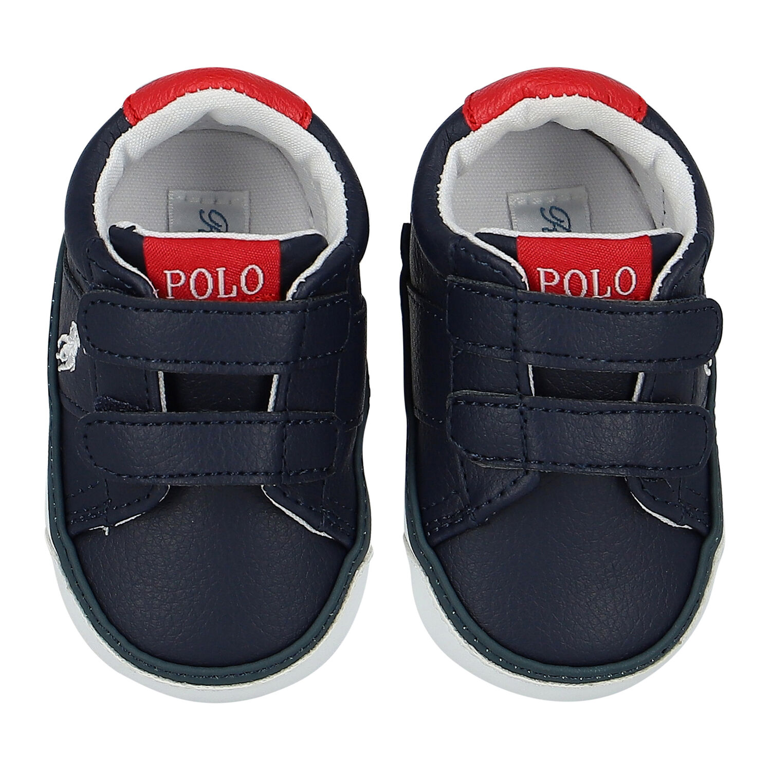 Baby Boys Navy Blue Logo Pre Walker Shoes, 1, hi-res image number null